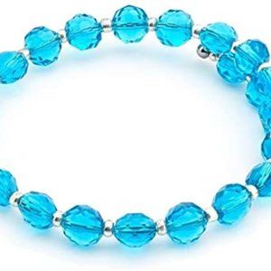 Chrysalis Women's Gaia Rainbow Aqua Wrap Bangle